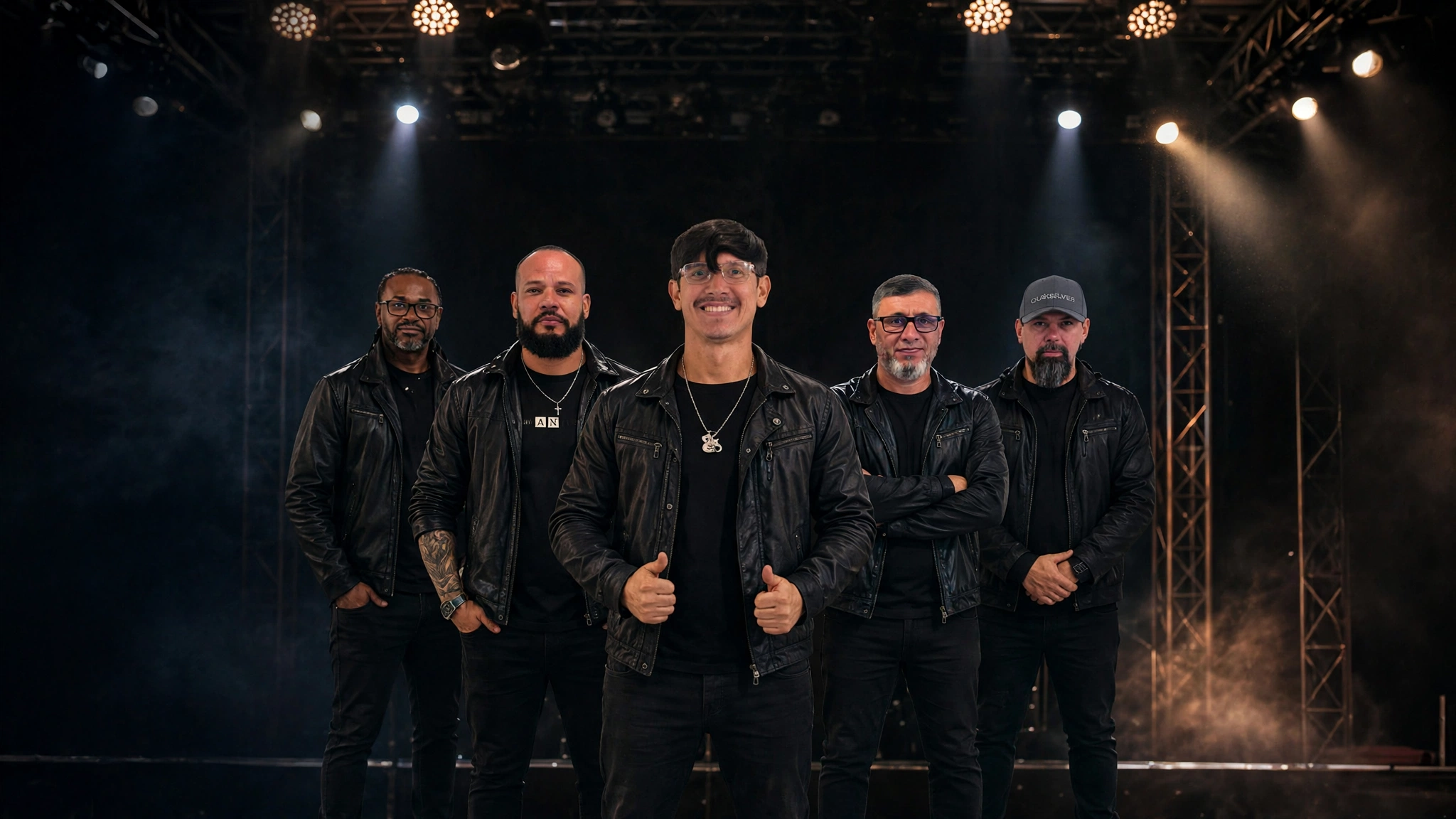 Integrantes da banda RPA